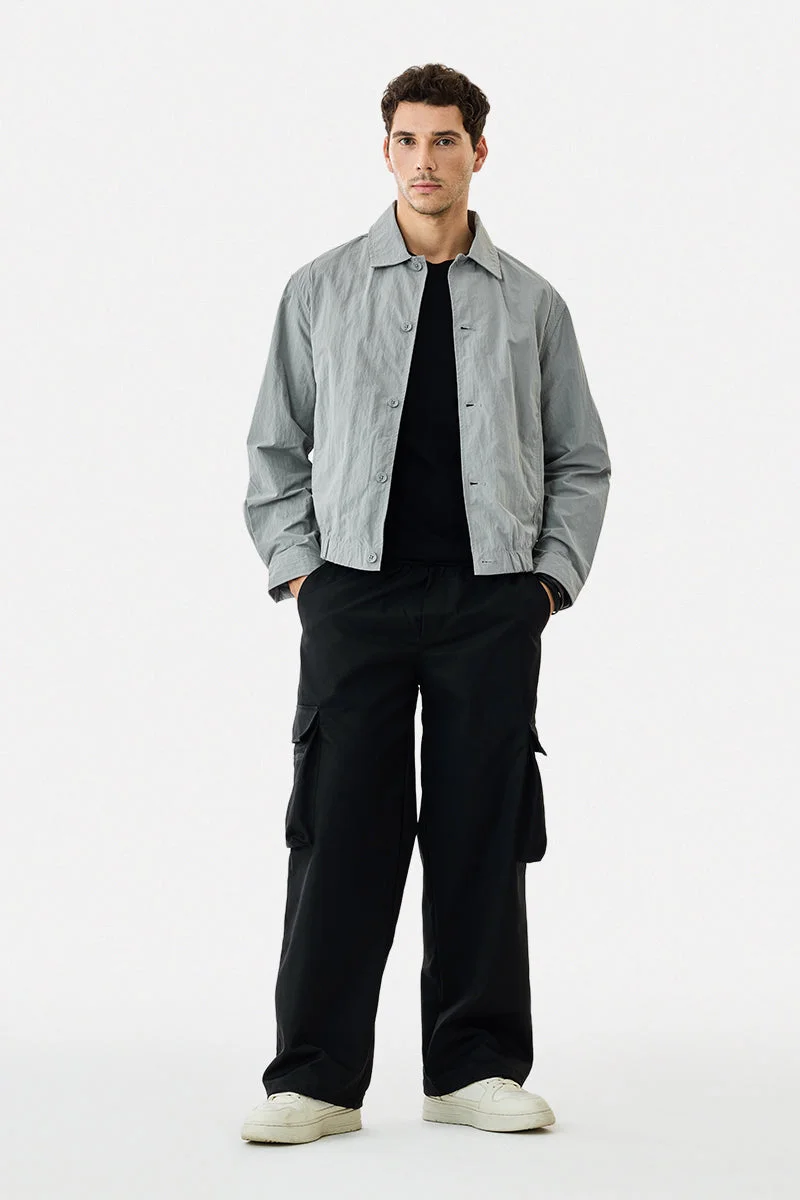 SNITCH Crushed Bomber Jacket